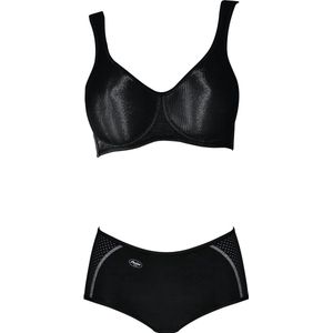 Anita - Active Sport Slip 1627 - Zwart - Comfortabele Sportslip
