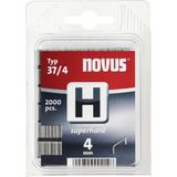 Novus Nietjes Type 37 2000 Stuk(s) 105107900 Afm. (l X B) 4 Mm X 10.6 Mm