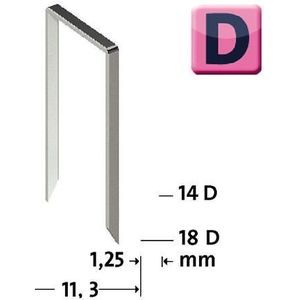 Novus Vlakdraad Nieten D 53F/6 M - 1200 St.