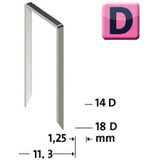 Novus Vlakdraad Nieten D 53F 10mm