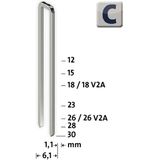 Novus Smalrug nieten C 4/30mm | 1100 stuks - 042-0461 042-0461