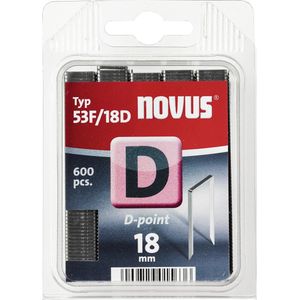 Novus Vlakdraad nieten D 53F/18D mm | 600 stuks - 042-0650 - 042-0650