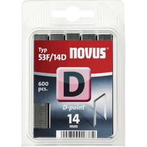 Novus Vlakdraad nieten D 53F/14D mm, 600 st. - 042-0654