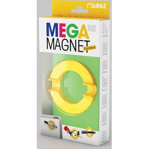 Dahle 95551 mega CIRCLE magneet | geel | 80 mm | 1 stuk