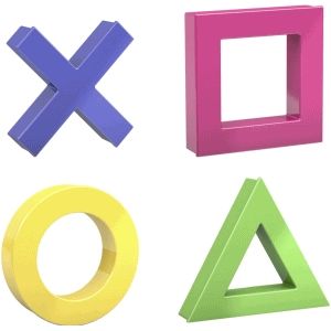 Dahle - Magneet Set - Mini - Diverse Kleuren - 1 Stuk