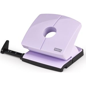 NOVUS Perforator B220 Color ID 2.0 (perforatievermogen 20 vellen, vaste stoprail, functionele onderdelen van metaal) Pretty lila