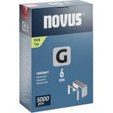 Novus Niet met platte draad G 11/6mm (5.000 stuks)