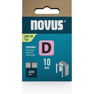 Novus - Novus Niet met platte draad D 53F/10mm (600 stuks)
