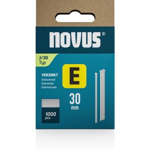 Novus Tools 044-0092 Nagels voor tacker Type J Afmeting, lengte 30 mm 1000 stuk(s)
