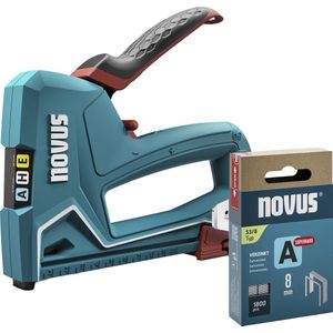 Novus J-50 Handtacker - Kracht en Precisie - Ergonomisch - Geschikt voor Diverse Materialen