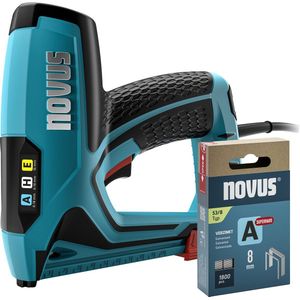 Novus Elektrische Tacker J-150 - incl. 1800x Nieten met fijne draad A 53/8mm