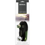 BERGAL Soft Move Unisex inlegzolen, zwart, maat 40-41