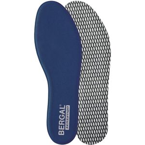 Bergal - Sensation - Memory-Foam Inlegzolen - Grijs - 1 Paar
