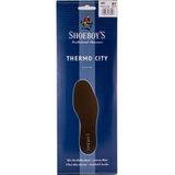Shoeboy's - Thermo City - Schoenzool - Zwart - Isolerende Laag Aluminiumfolie