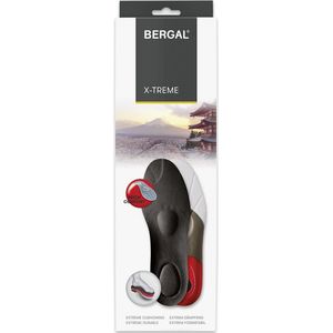 Bergal - X-Treme - Inlegzolen - Zwart - 1 Paar