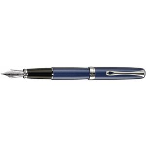 Diplomat Füllhalter Excellence A2 Midnight blue chrom EF