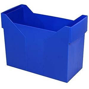 M+M Akten-Boy A4 basic-blau leer