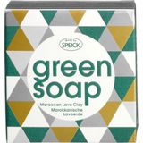 Handzeep - Groene Lavaklei - Plantaardige Oliën - 100g