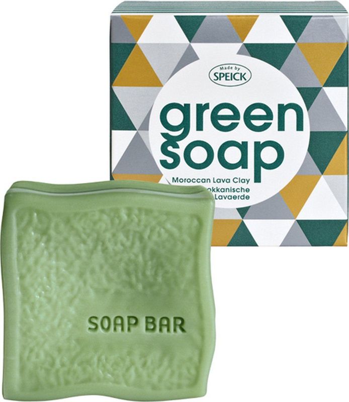 Handzeep - Groene Lavaklei - Plantaardige Oliën - 100g