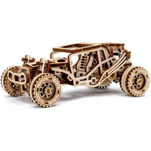 Revell 00610 - Tiny Adventures - Buggy - 1:32 Schaal Houten Model Kit - met Pull Back & Go Motor - Lengte 17cm