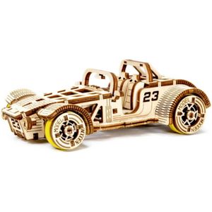 Revell 00615 - Tiny Adventures - Roadster - houten model op schaal 1:32 - met Pull Back & Go motor - lengte 16,6 cm