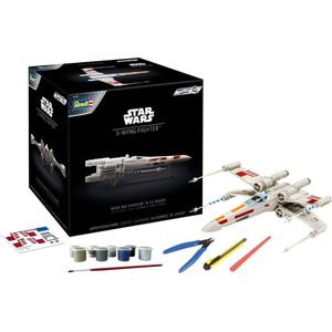 Revell Adventskalender Star Wars X-Wing Fighter, Star Wars adventskalender, Starwars model in 24 dagen te monteren, adventskalender voor jongens, meisjes en volwassenen vanaf 10 jaar, cadeau