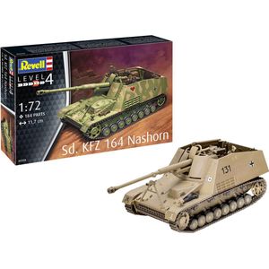 1:72 Revell 03358 Sd.Kfz. 164 Nashorn - Panzerjäger Plastic Modelbouwpakket