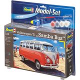 Revell - Volkswagen T1 Samba Bus - Modelbouwpakket - Plastic