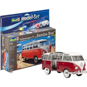 Revell - Volkswagen T1 Samba Bus - Modelbouwpakket - Plastic
