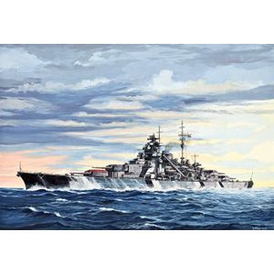 1:700 Revell 05098 Battleship Bismarck Plastic Modelbouwpakket