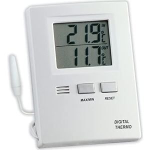 TFA-Dostmann 30.1012 digitale thermometer met weergave van de binnen- en buitentemperatuur