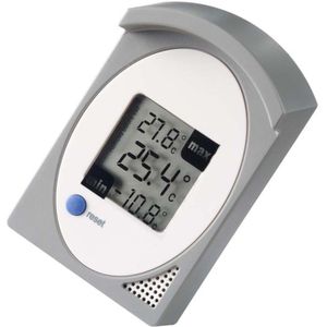 Thermometer Buiten-binnen Max.-minima met Batterij