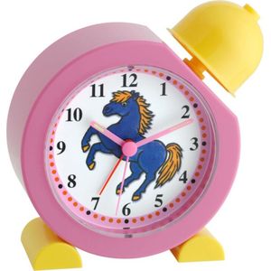 TFA Dostmann Hü-ü-ü 60.1011.12 kinderwekker paard symbool L 130 x B 52 x H 132 mm, roze