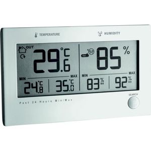 TFA-Dostmann 30.3049 Twin Plus radiogestuurde thermo-hygrometer