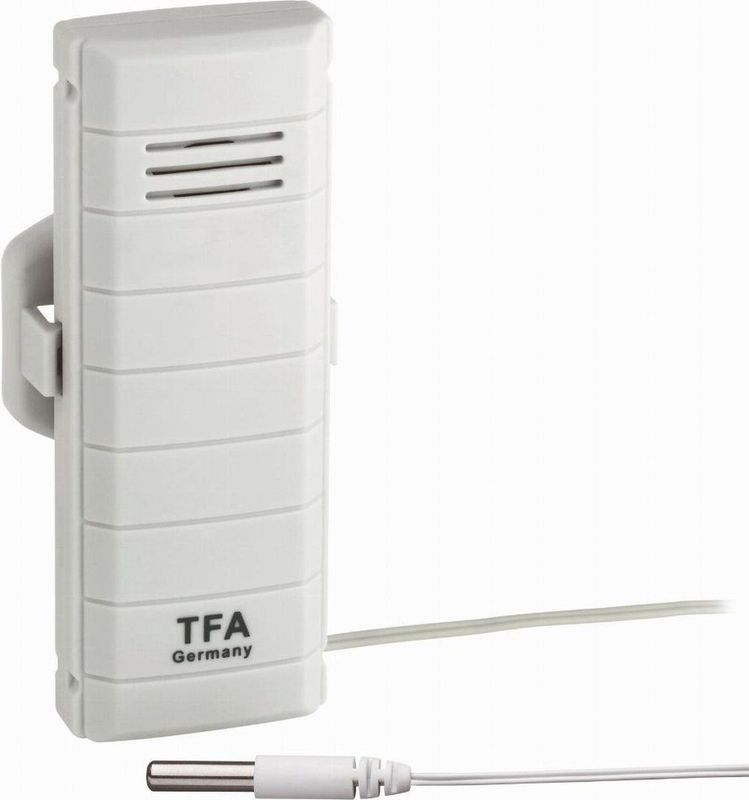 TFA Dostmann Kat.Nr. 30.3301.02 Weather Hub Temperatursender mit wasserdichtem Kabel Draadloze thermometer