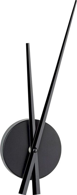 TFA - 60.3036.01 - Wandklok - Zwart - Geluidsarm Sweep Uurwerk