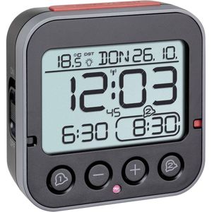 TFA - Bingo 2.0 - Digitale Wekker - Zwart - Kunststof