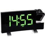 TFA Dostmann 60.5015.04 Wekker Quartz Zwart