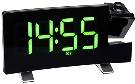 TFA Dostmann 60.5015.04 Wekker Quartz Zwart