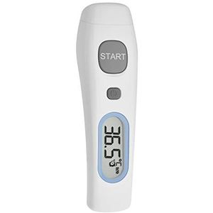 Infraroodhoofdthermometer TFA 15.2024.02 contactloze meting van lichaams- en oppervlaktetemperatuur