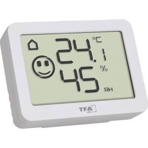 TFA Dostmann Thermo- en hygrometer Wit