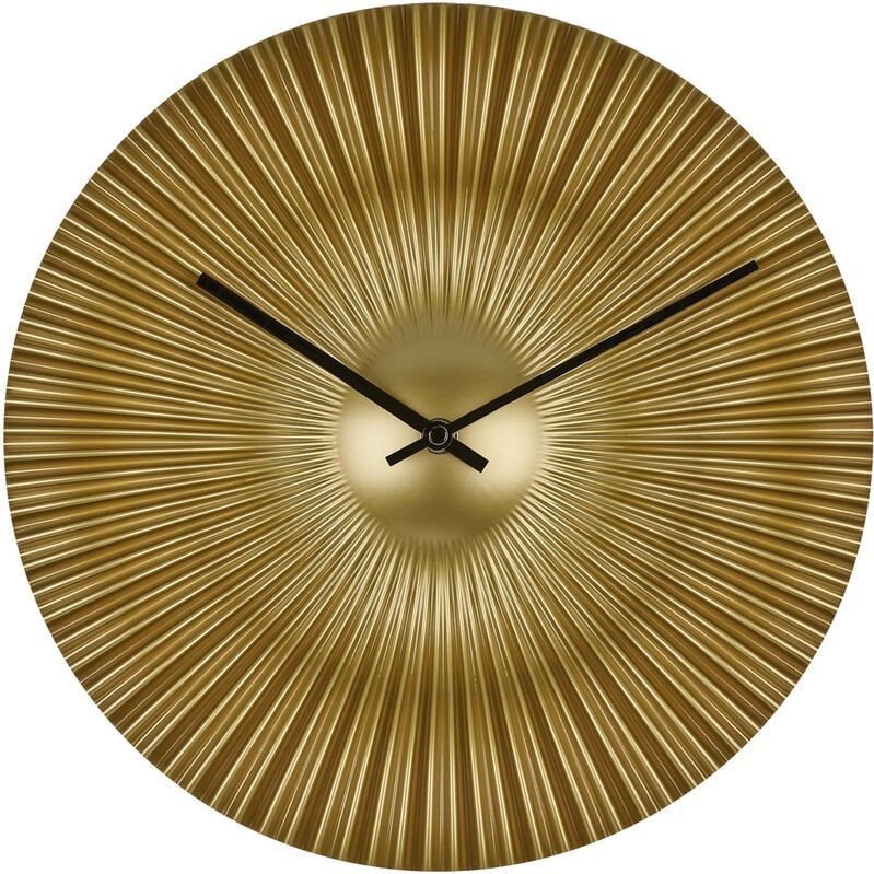 Wandklok - Zwart - Hout