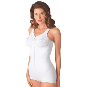 Susa Damesbroekkorselet body, wit, 90