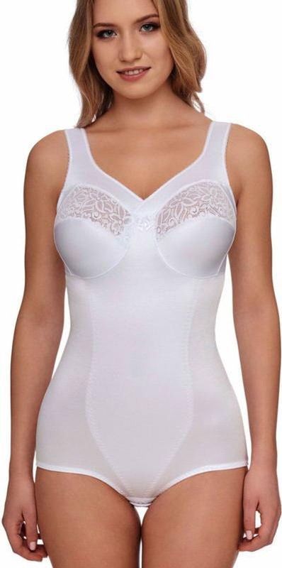 Susa - Dames Body - Wit - Corrigerend - Gevoerde Steun