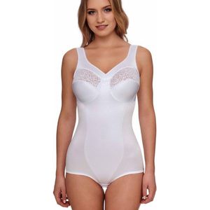 Susa - Dames Body - Wit - Corrigerend - Gevoerde Steun