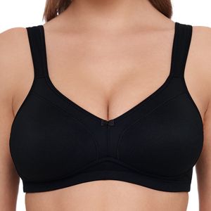 Susa - Topsy - BH zonder Beugel - Zwart - Dubbele Stoflaag