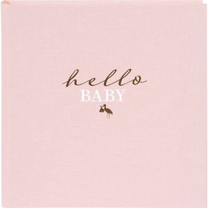 Goldbuch - Fotoalbum Hello Baby - 30x31 cm - Roze