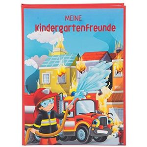 Goldbuch Tagebuch Goldbuch Kindergartenfreundebuch Feuerwehrfreunde - A5