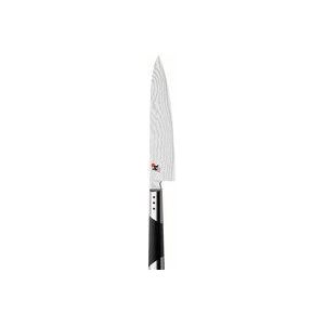 MIYABI Gyutoh koksmes, lemmetlengte: 20 cm, breed lemmet, speciaal handvat van roestvrij staal/Micarta, 7000D