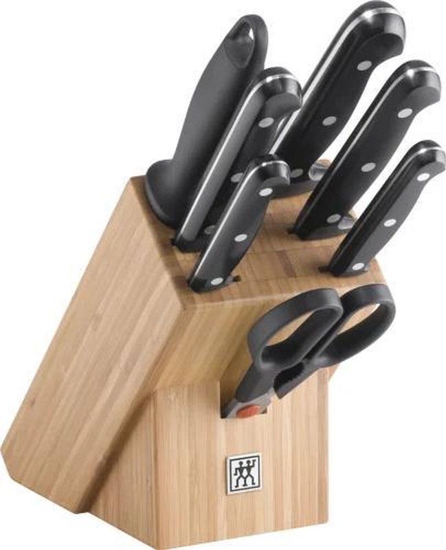 Zwilling - Twin Chef - Messenblok - Zwart/Zilver - 8-Delig
